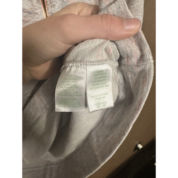 Lilly Pulitzer Women's 3/4 Zip Skipper‎ Pullover "Sunny State of Mind"  Size M - Picture 4 of 6